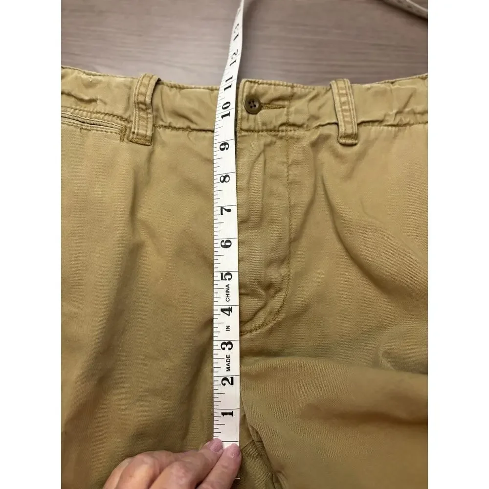 Polo By Ralph Lauren Relaxed Fit-Classic Style-Brown Tan 36-Draw Strings